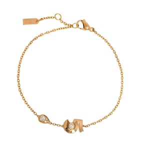 CHANEL Extrait de Chanel N5 Diamond Bracelet, 17cm, 18K PG Pink Gold, 750 Bracelet