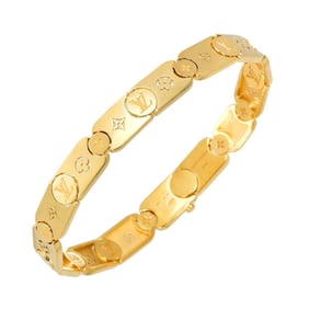 Louis Vuitton Le Gaston 16.5cm Bracelet in 18K Yellow Gold (750)