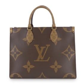 Louis Vuitton Monogram Giant On-the-Go MM 2-way Tote/Shoulder Bag M45321 RFID