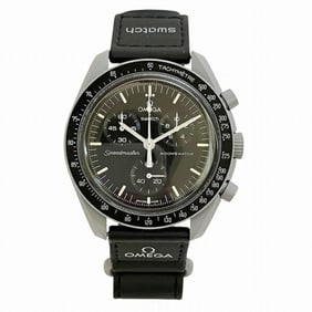 Omega x Swatch Mission to the Moon SO33M100 Quartz Watch Men's