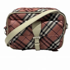 Burberry Blue Label Nova Check Handbag Shoulder Bag Women's