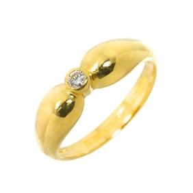 Tiffany & Co. Double Teardrop Diamond Ring in 18K Yellow Gold (750)