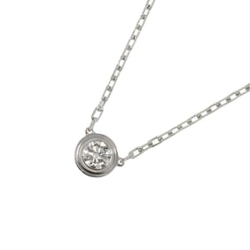 Cartier d'Amour Diamond Necklace, Large, LM, 41cm, K18 WG White Gold 750, Diamant Léger Necklace
