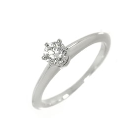 Tiffany & Co. Solitaire Diamond 0.34ct H VVS2 3EX Ring in Platinum
