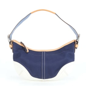 Coach Small Hobo Leather Shoulder Bag/Tote/Handbag 4431 Two-Tone Women's