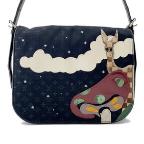 Louis Vuitton Shoulder Bag Monogram Satin Musette Comte de Fée M92273, Giraffe, Mushroom, Fairy