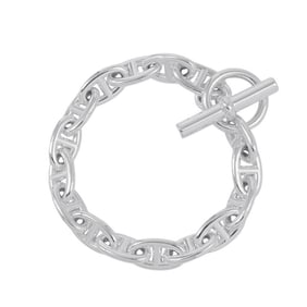 Hermes Chaine d'Ancre GM Bracelet, 16 links, SV925 silver.
