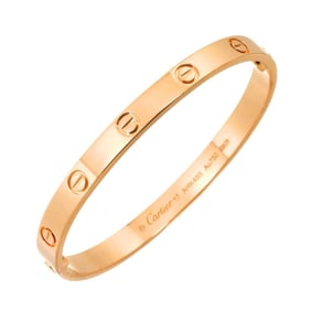 Cartier Love Bracelet #17 in 18K PG Pink Gold 750 Bracelet/Bangle