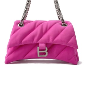 Balenciaga Crush Small Nylon Chain Shoulder Bag 782088