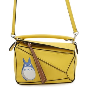 Loewe Puzzle Bag, a Ghibli collaboration with My Neighbor Totoro, 2-way