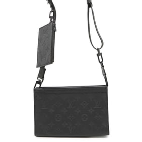 Louis Vuitton Monogram Shadow Gaston Wearable Wallet Shoulder Bag M81115 Men's Black