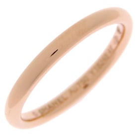 Chanel John Parisian Marriage #47 Women's Ring J10403 750 Pink Gold Size 7