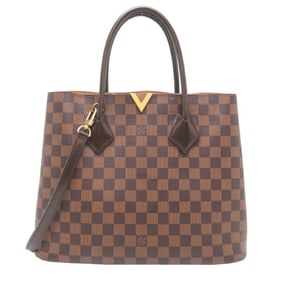 Louis Vuitton Kensington Women's Handbag N41435 Damier Brown