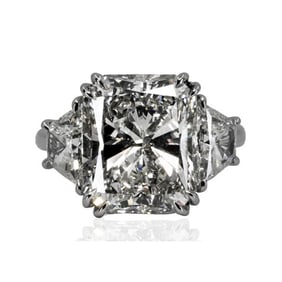 9.64 Carat Total Weight Diamond Ring