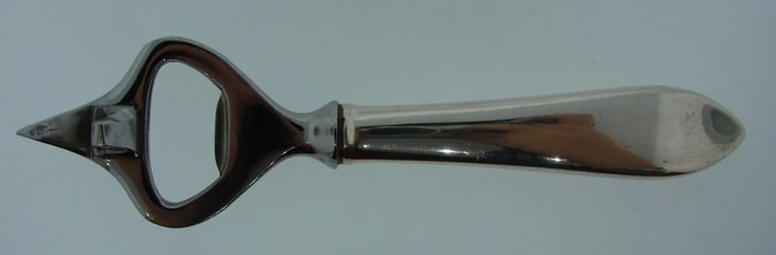 STUNNING Tiffany & Co. Sterling Silver & Stainless Steel Bottle Opener Germany