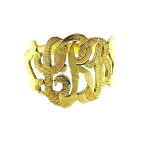 14k Yellow Gold Victorian Filigree Ring