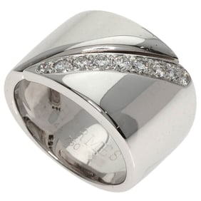 Hermes Diamond #48 Ring in 18K White Gold for Women