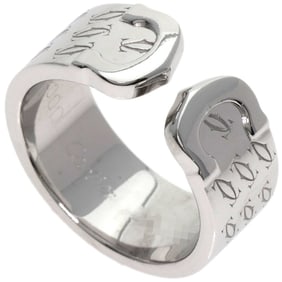 Cartier C2 2000 Limited Edition #50 Ring in 18K White Gold for Women