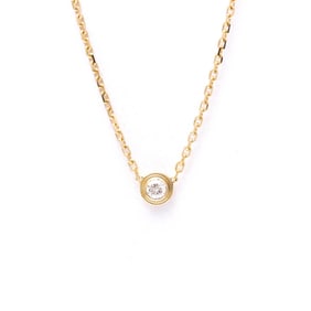Cartier D'Amour Diamond Necklace XS Pink Gold (18K) Diamond Men,Women Fashion Pendant Necklace (Pink