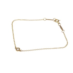 Tiffany Diamonds By The Yard Pink Gold (18K) Diamond Charm Bracelet Pink Gold