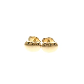 Tiffany Bean No Stone Pink Gold (18K) Stud Earrings Pink Gold