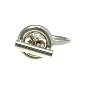 Hermes Croisette Ring Silver Fashion No Stone Band Ring Silver