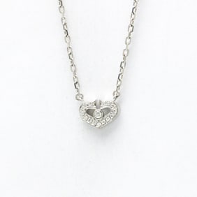 Cartier C Heart Diamond Necklace White Gold (18K) Diamond Men,Women Fashion Pendant Necklace