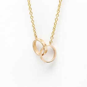 Cartier Baby Love Necklace Pink Gold (18K) No Stone Men,Women Fashion Pendant Necklace (Pink Gold)