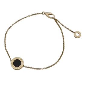 BVLGARI Women's Bracelet in 750YG Yellow Gold with Onyx
