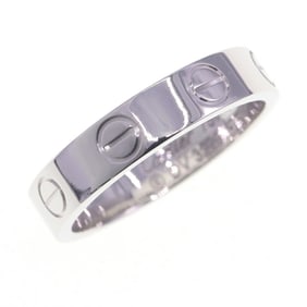 Cartier Love Ring Small Model B4085148 750 WG Size 48 Mini Women's