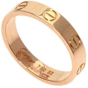 Cartier Mini Love #52 Ring in 18K Pink Gold for Women