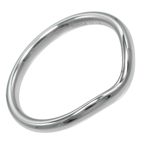 Tiffany & Co. ring with a curved band, size 12, 2mm model, made of Pt950 platinum, approximately