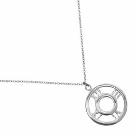 Tiffany & Co. Atlas Necklace, 925 Sterling Silver, Approx. 3.9g, Open Atlas, Women's, W221724965