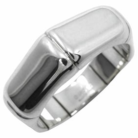 Gucci Bamboo Ring, Size 6.5, Sterling Silver, Approx. 4.3g, Women's