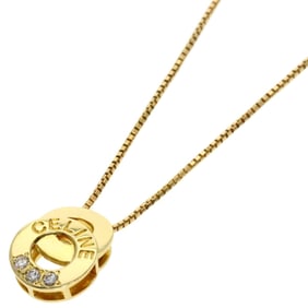 Celine Yellow Gold (18K) Diamond Women's Necklace (Yellow)