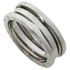 Like new Bulgari BVLGARI 9.6g B-ZERO1 2-band ring in 18K white gold, size 60, approximately 19.5,