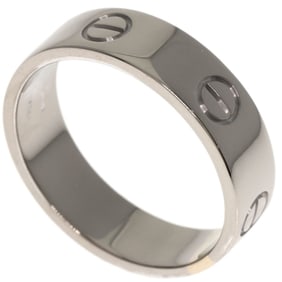 Cartier Love Ring, 18K White Gold, Unisex