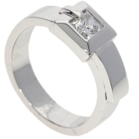 Hermes Diamond #50 Ring in 18K White Gold for Women