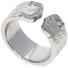 Cartier C2 Limited Edition #50 Ring in 18K White Gold for Women