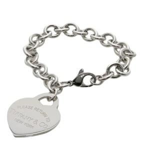 Tiffany & Co. Return to Heart Large Bracelet in Silver for Women