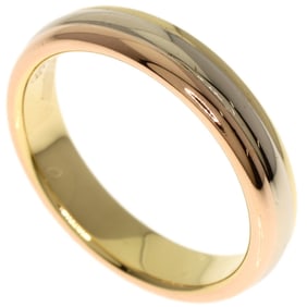 Cartier Three-Color #56 Ring, 18K Yellow Gold/18KWG/18KPG, Women's