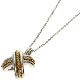 Tiffany Signature Necklace in 18K White Gold for Women. TIFFANY & Co.