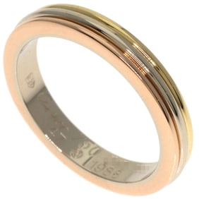 Cartier Three-Color #47 Ring, 18K Yellow Gold/18KWG/18KPG, Women's