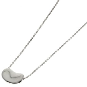 Tiffany & Co. Bean Necklace, Silver, Women's
