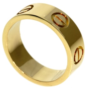Cartier Love Ring #46 18K Yellow Gold Women's