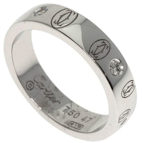 Cartier Happy Birthday Diamond #47 Ring in 18K White Gold for Women