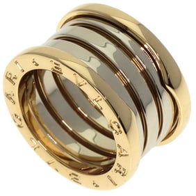 BVLGARI B-zero1 4-Band Ring, Ginza Exclusive, #47, 18K Yellow Gold/18KWG, Women's