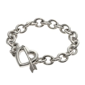 Tiffany & Co. Heart Arrow Bracelet, Silver, Women's