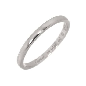 Cartier Ballerina #60 Ring, 2.1mm Wide, Platinum, Ballerine Ring