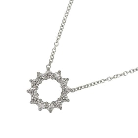 Tiffany & Co. Circle Mini Diamond Necklace, 40cm, Platinum